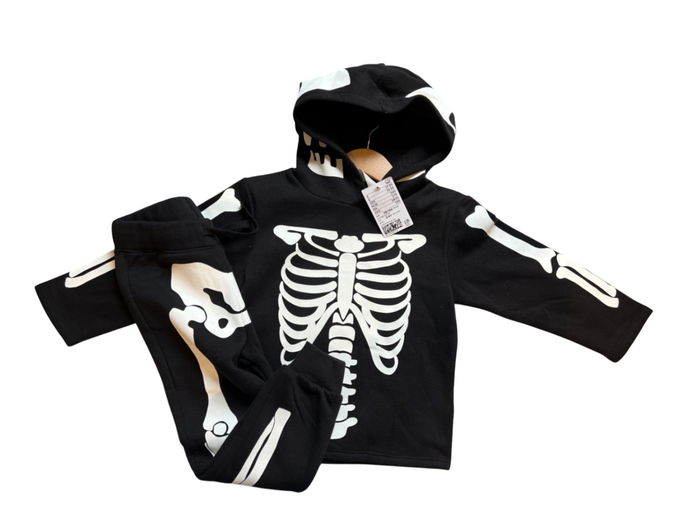 H&M skeleton set / new 98/104