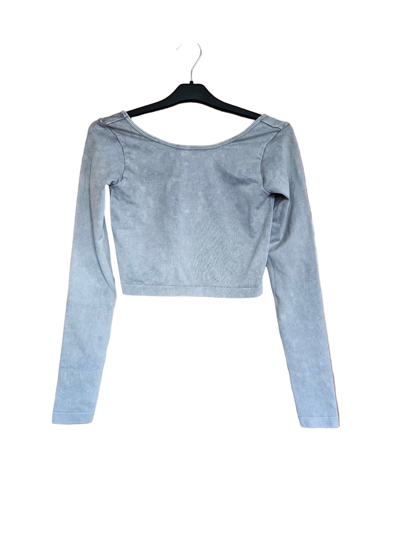 M Pull and Bear cropped bolur síðerma