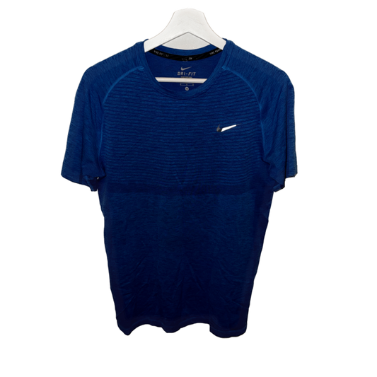 M Men - Dri fit Nike blár íþróttabolur