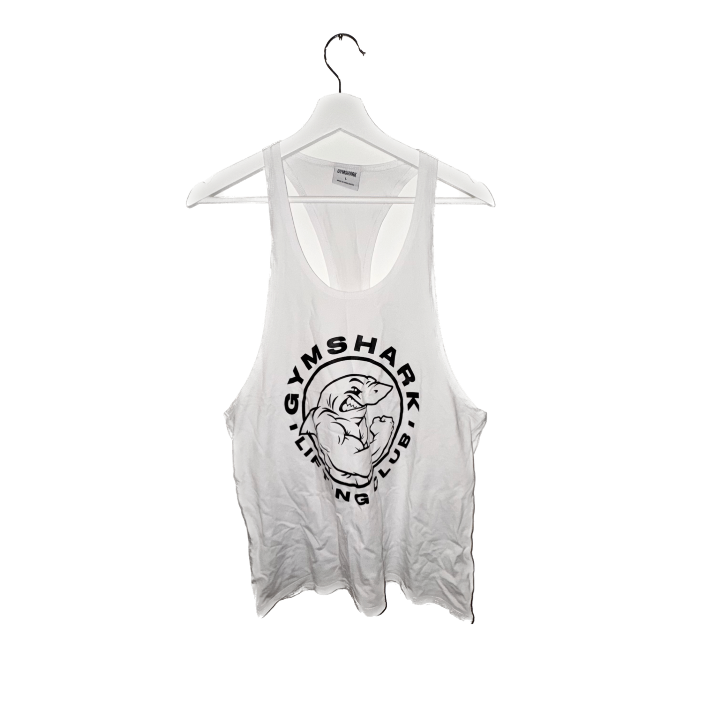 L - Gymshark stringer ræktarbolur Male