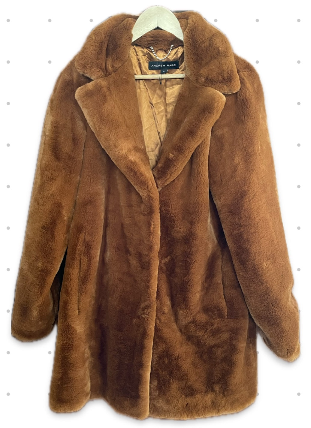 M faux fur kápa