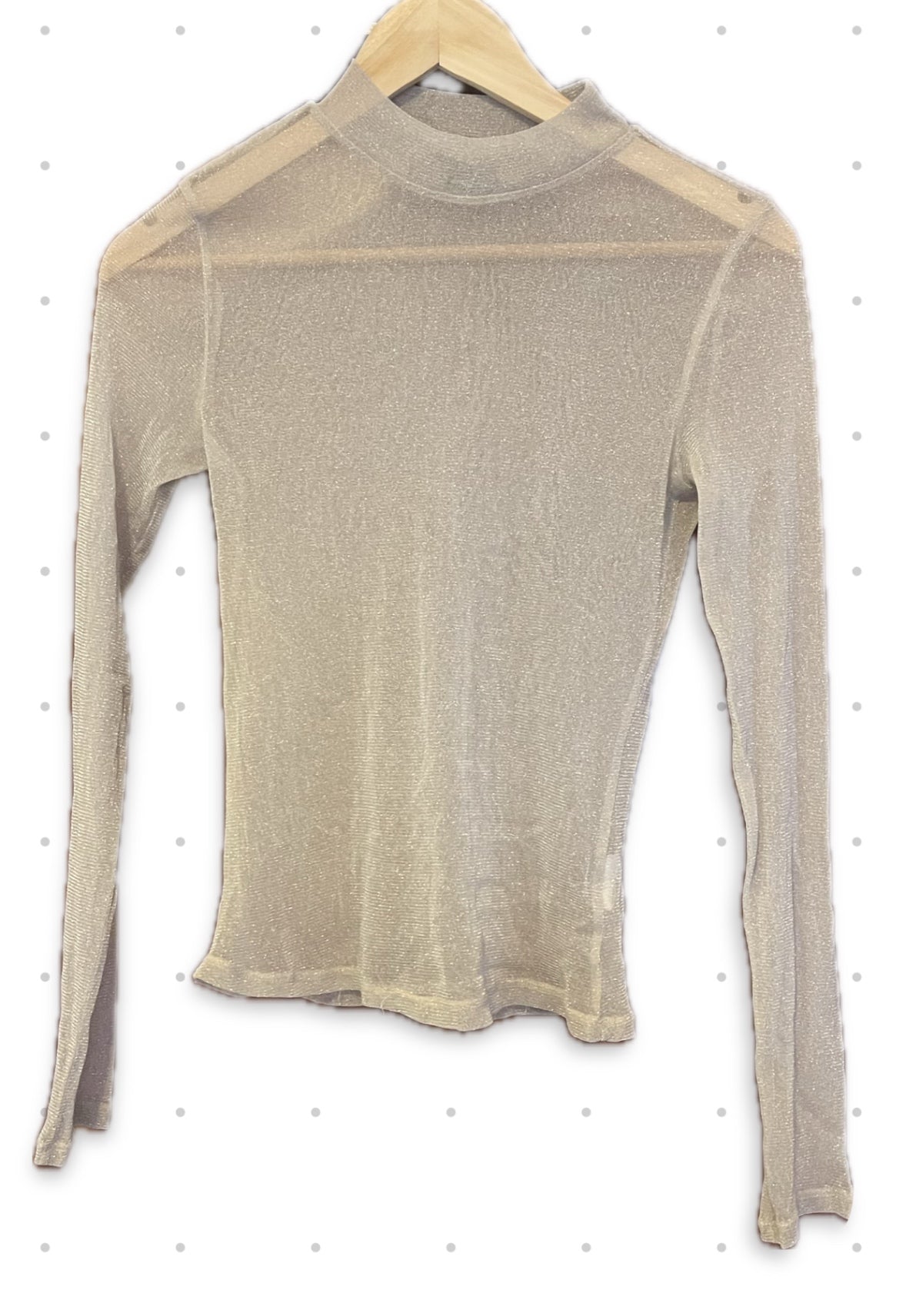 XL ginatricot glimmer toppur