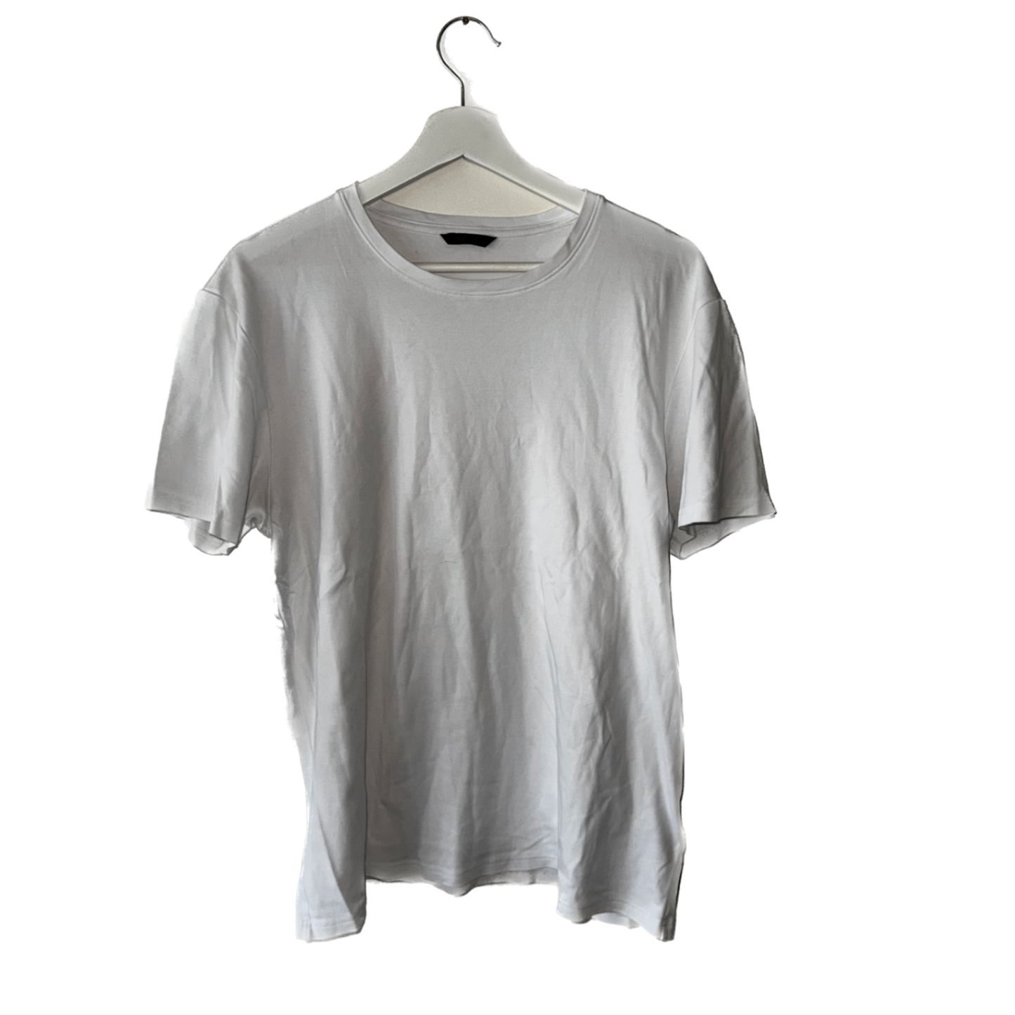 L Men - Massimo dutti hvítur bolur