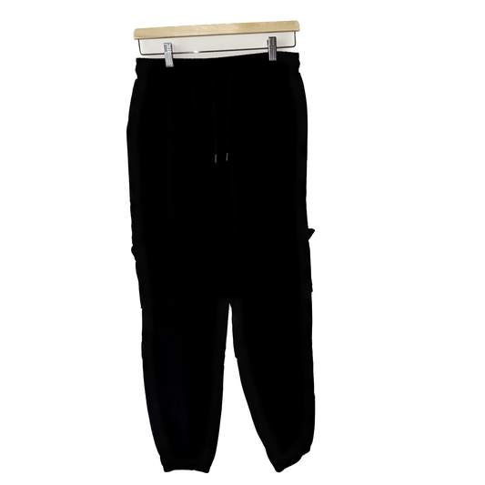 M - Noisy May Cargo svartar buxur