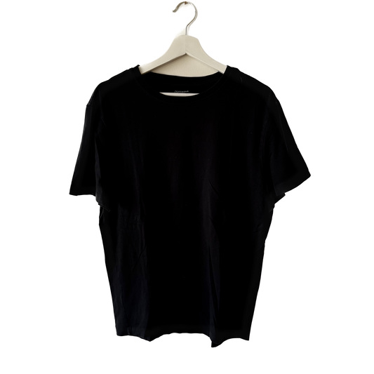 L Men - Primark slim fit svartur bolur