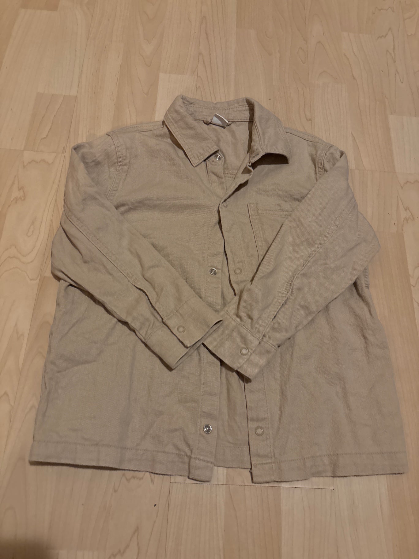 Lindex gallaskyrta brún 128