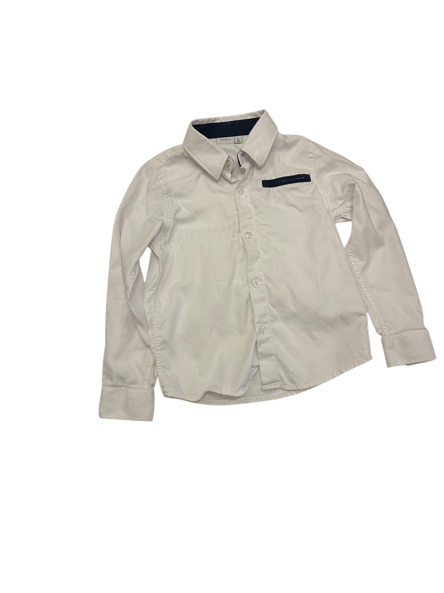 Name it hvít skyrta 116