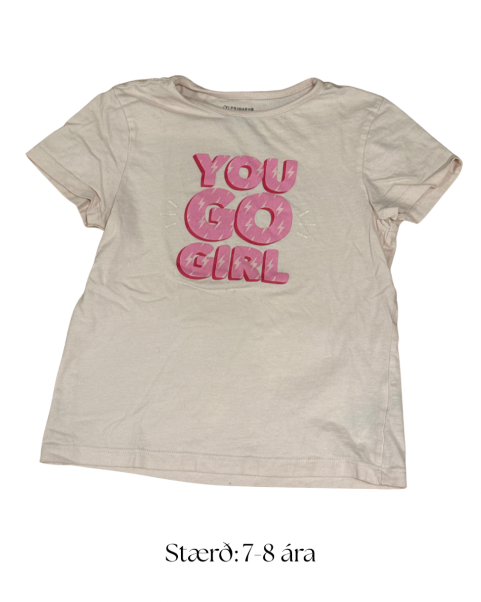 You go girl bolur 7-8 ára