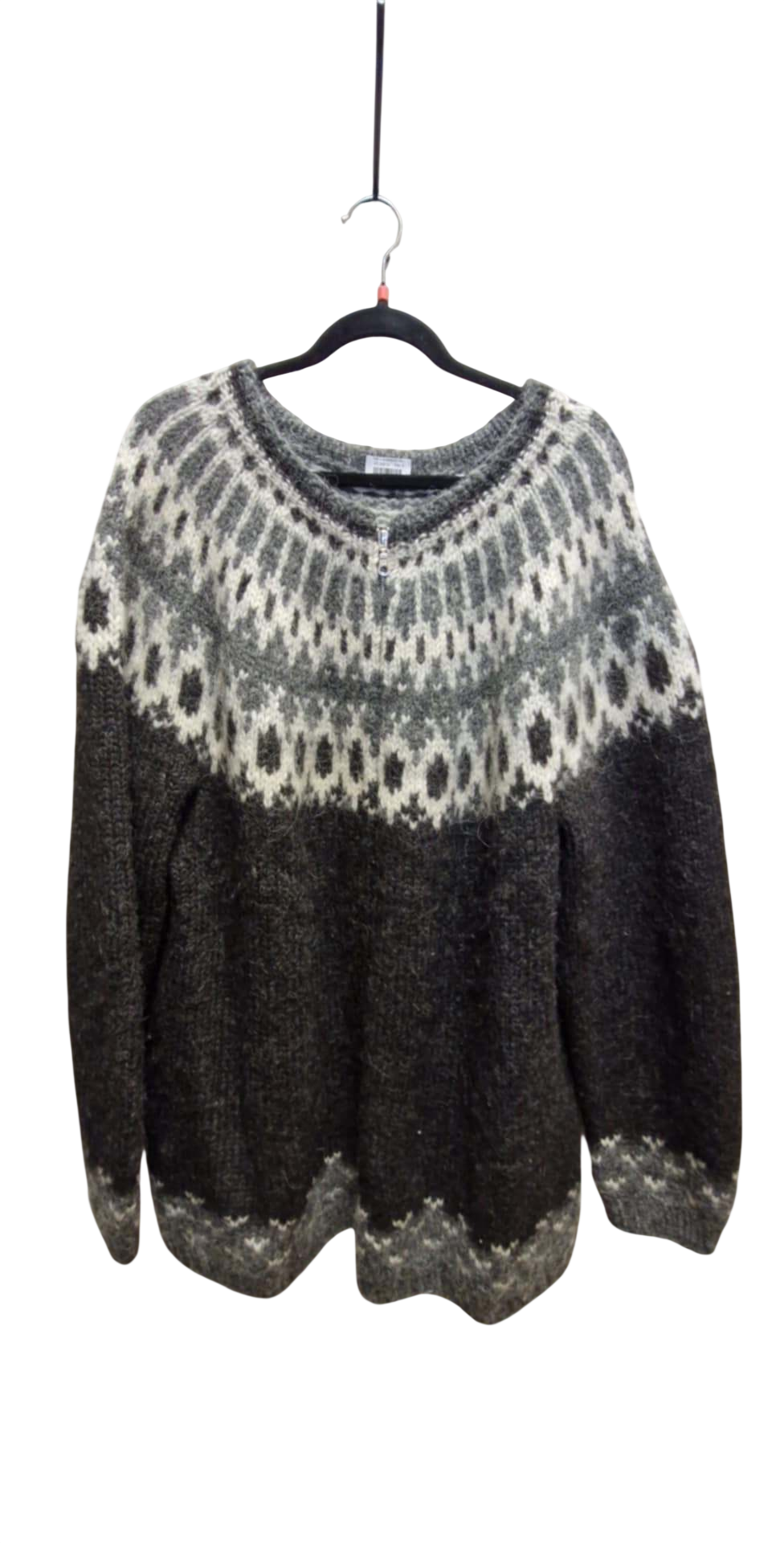 Nýr Lopapeysa með rennilás 3XL