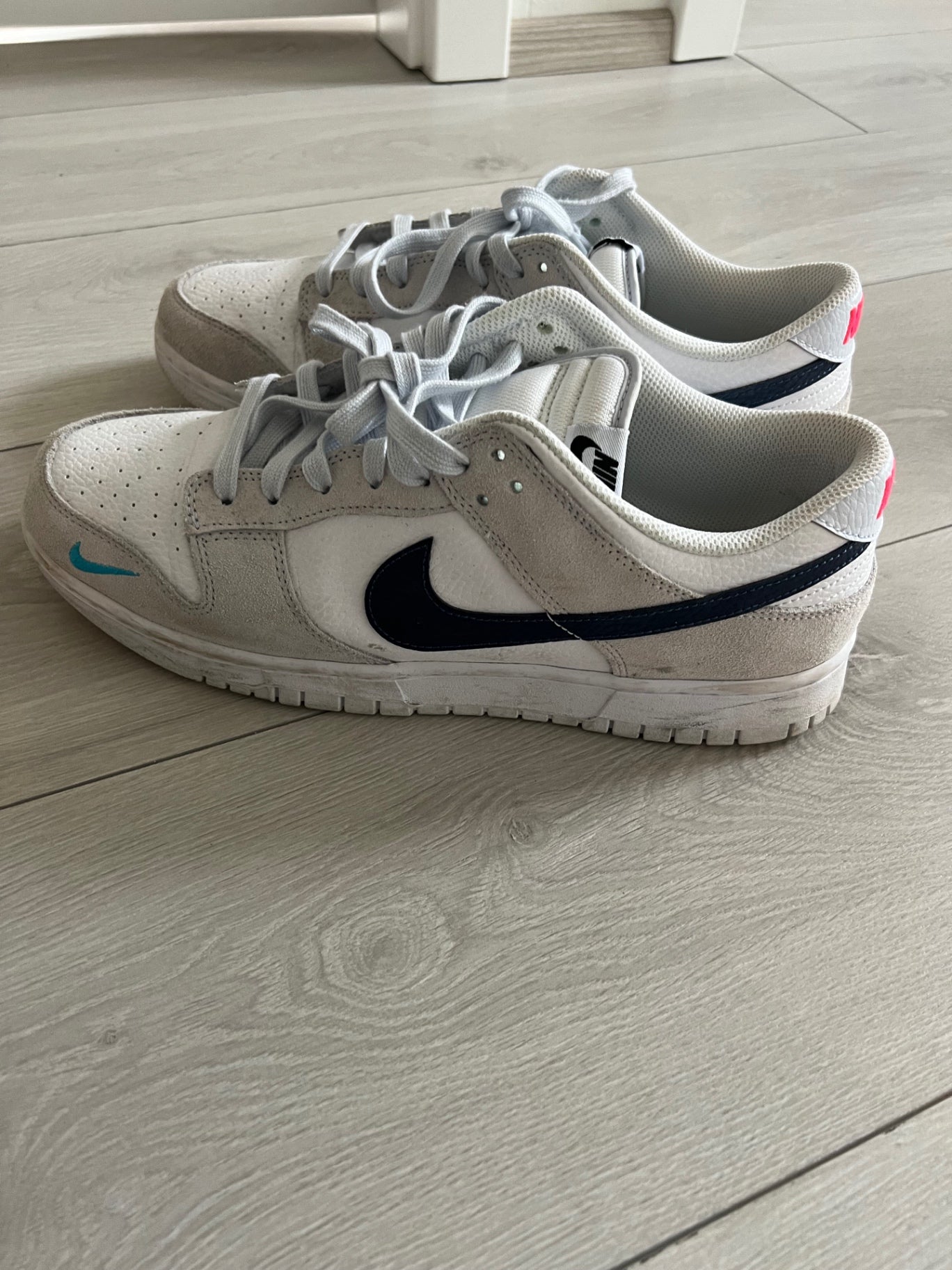 Skór í st 46- varla notaðir