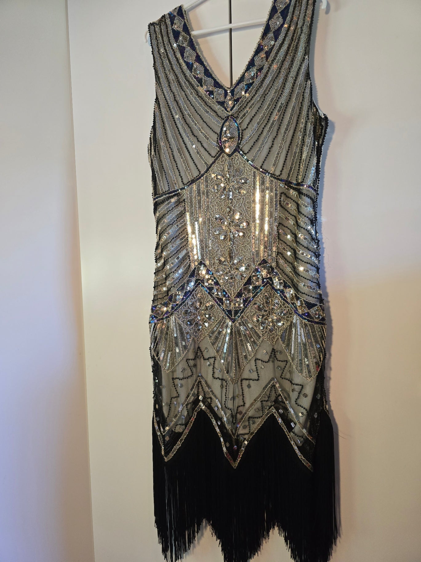 M/L- Great Gatsby kjóll, ónotaður