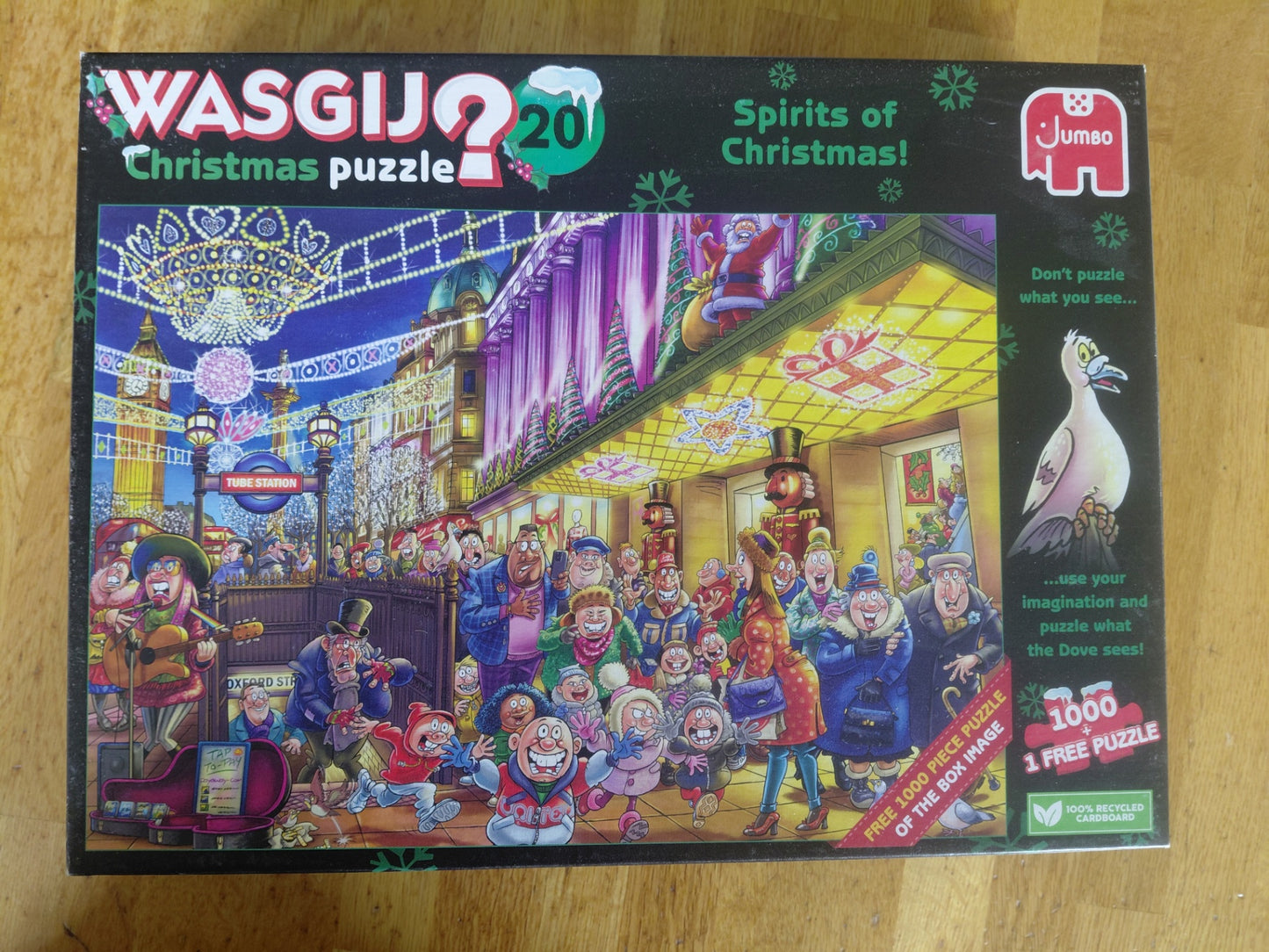 WASGIJ? Jólapúsl 1000pc + 1000pc