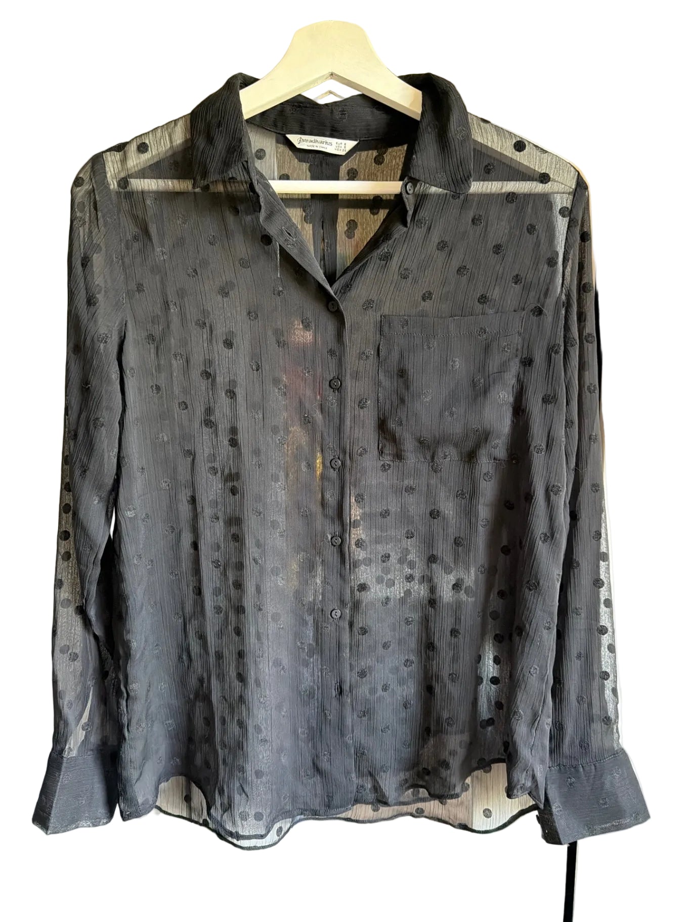 Stradivarius blouse black S/M