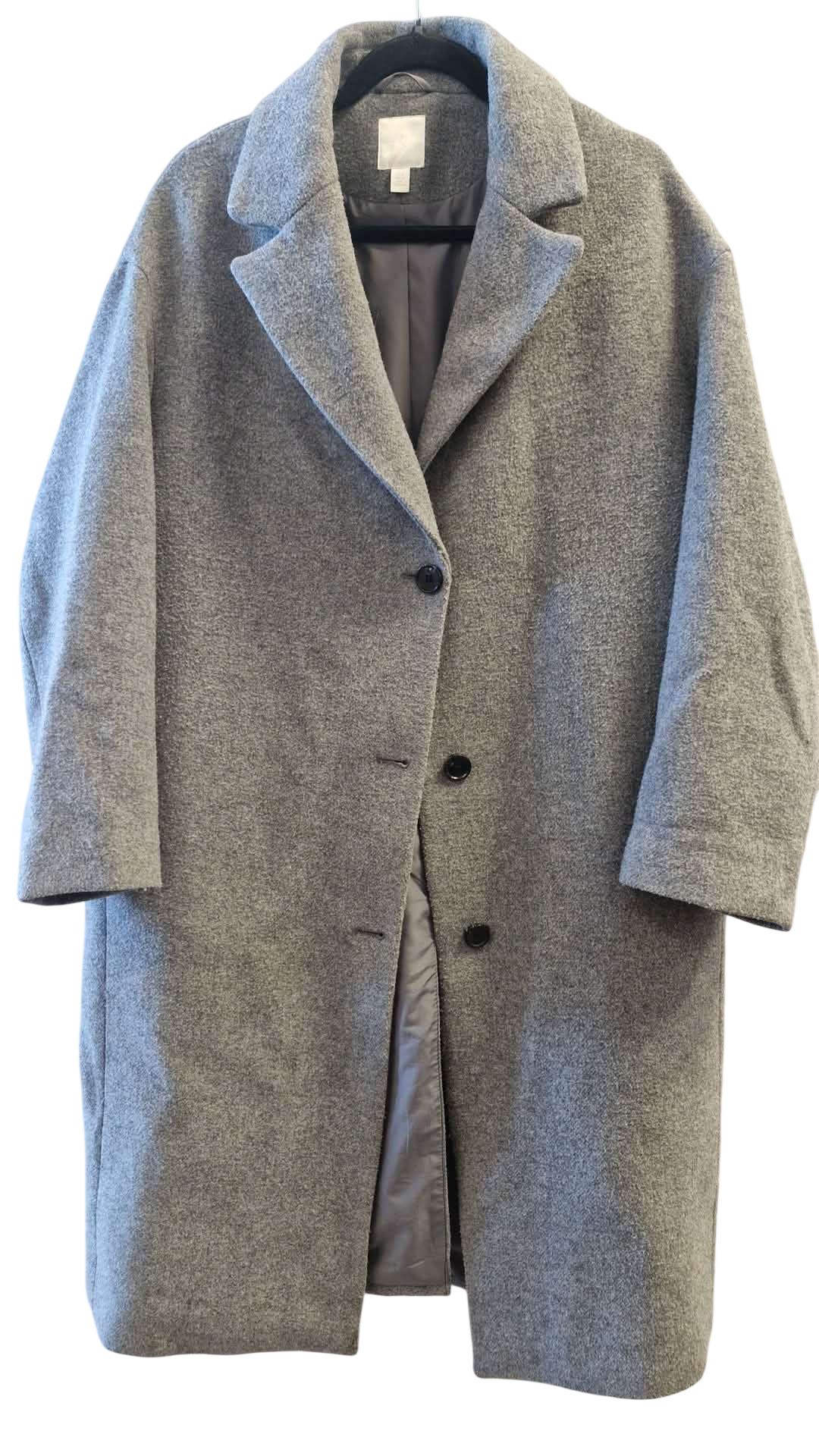 H&M kápa L ullarblanda