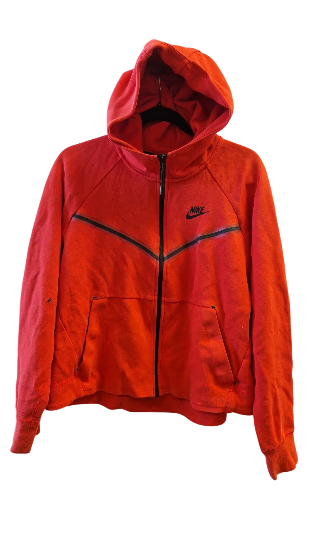 Nike fleece tech rauð L