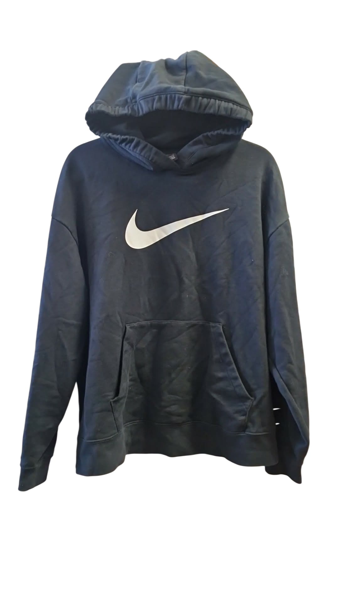 Nike svört hettupeysa L