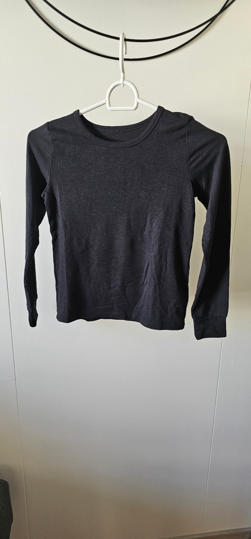 8-9ára - Primark - Svartur Langermabolur