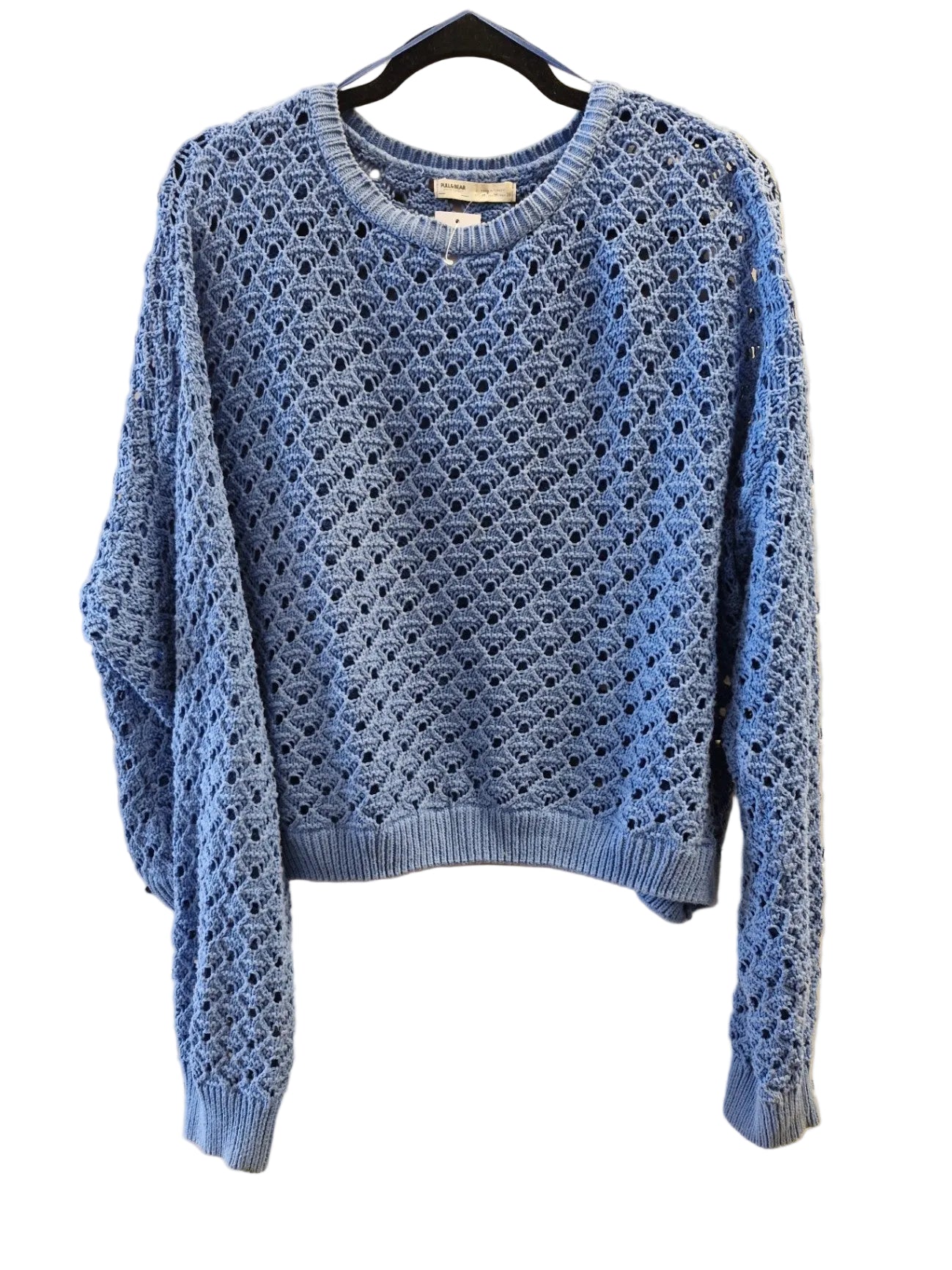 Pull&Bear blá peysa M