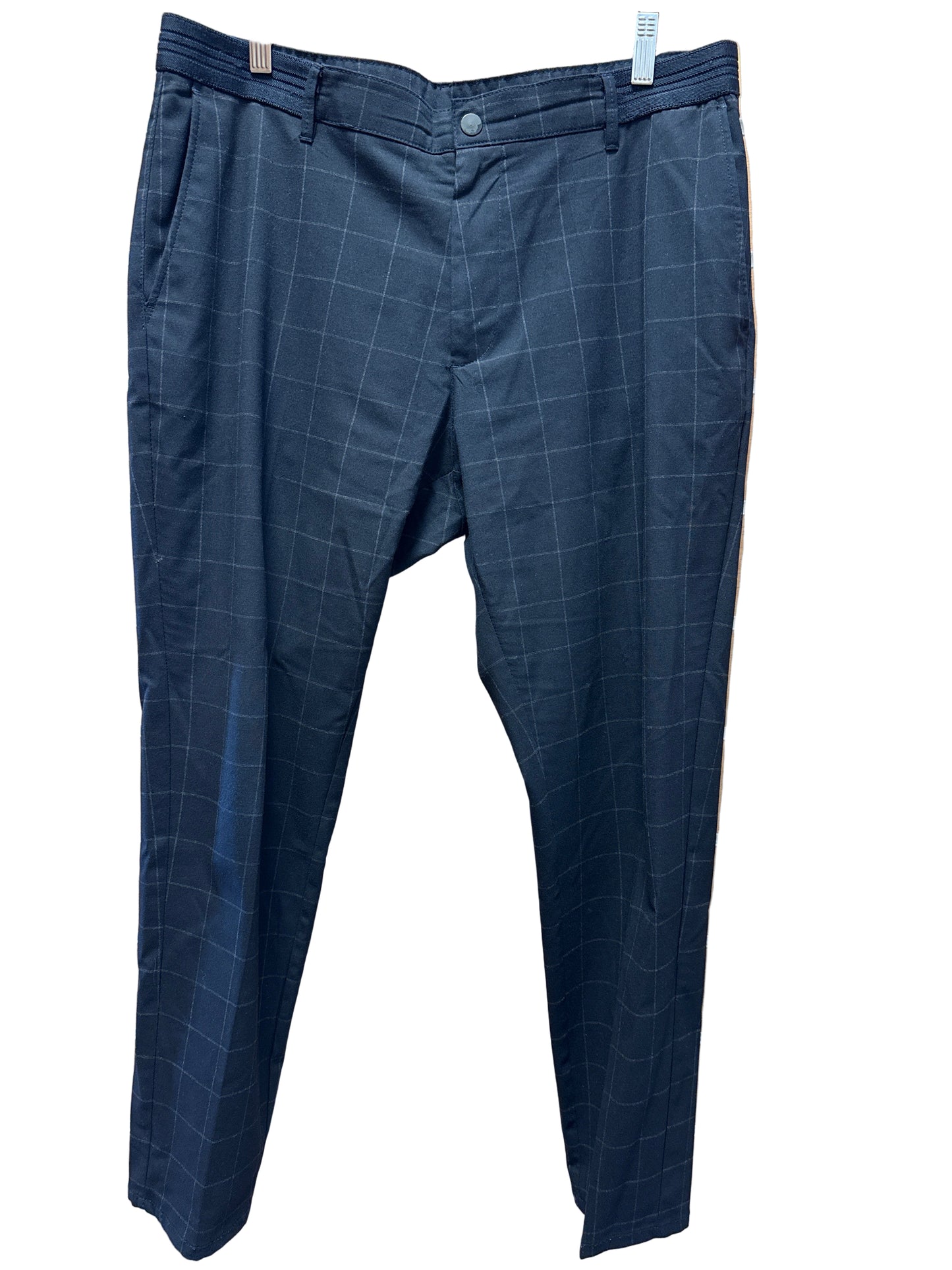 Zara köflóttar buxur XL