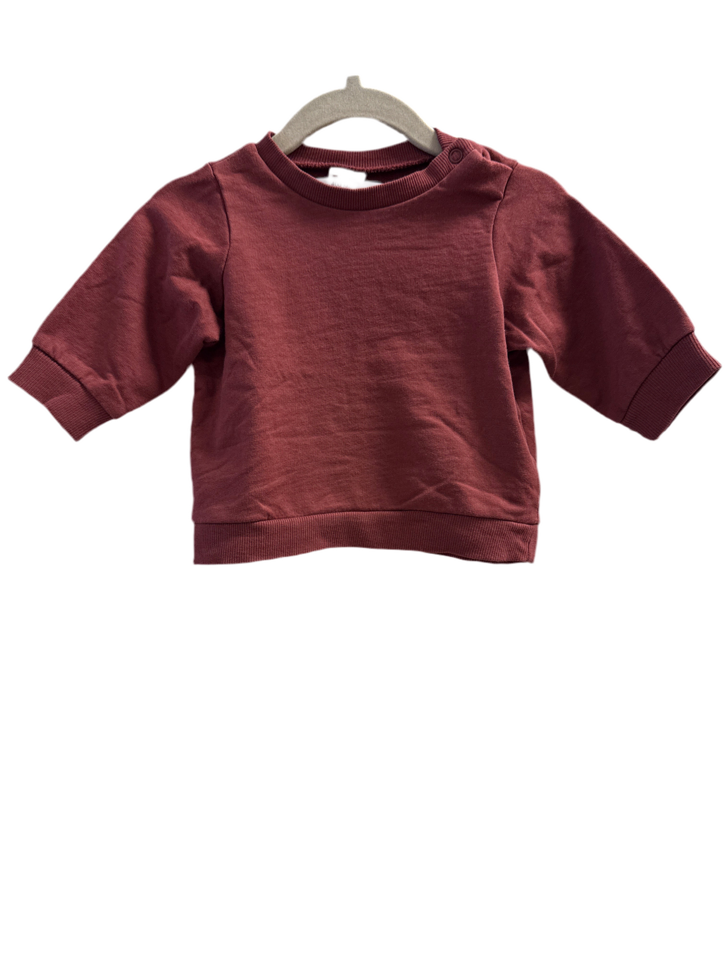 H&M vínrauð peysa 62