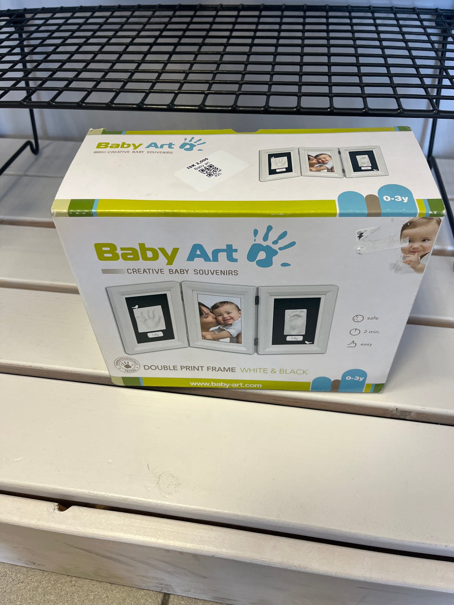Baby art myndarammi f handa/fótafar