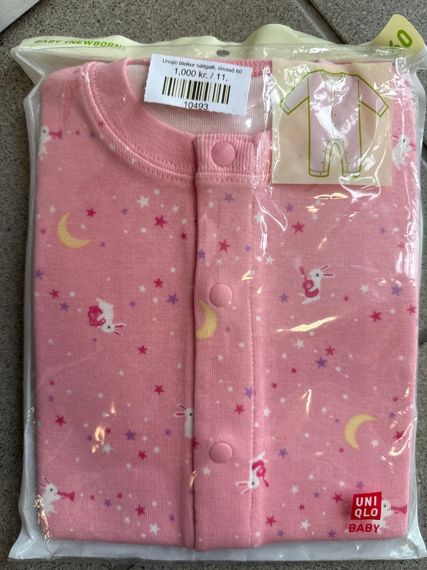 Uniqlo bleikur náttgalli, ónotað 60