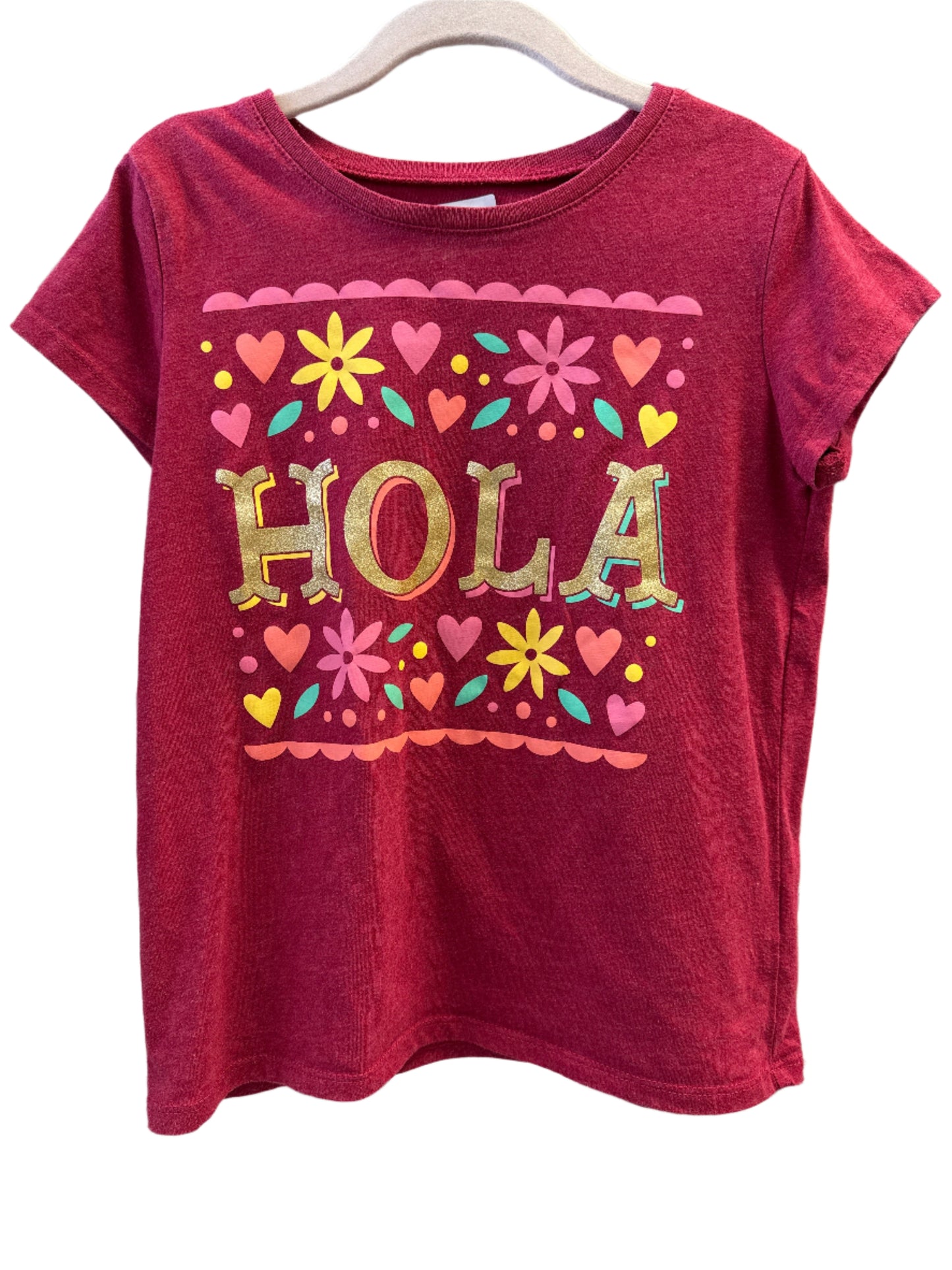 HOLA stuttermabolur 7-8 ára