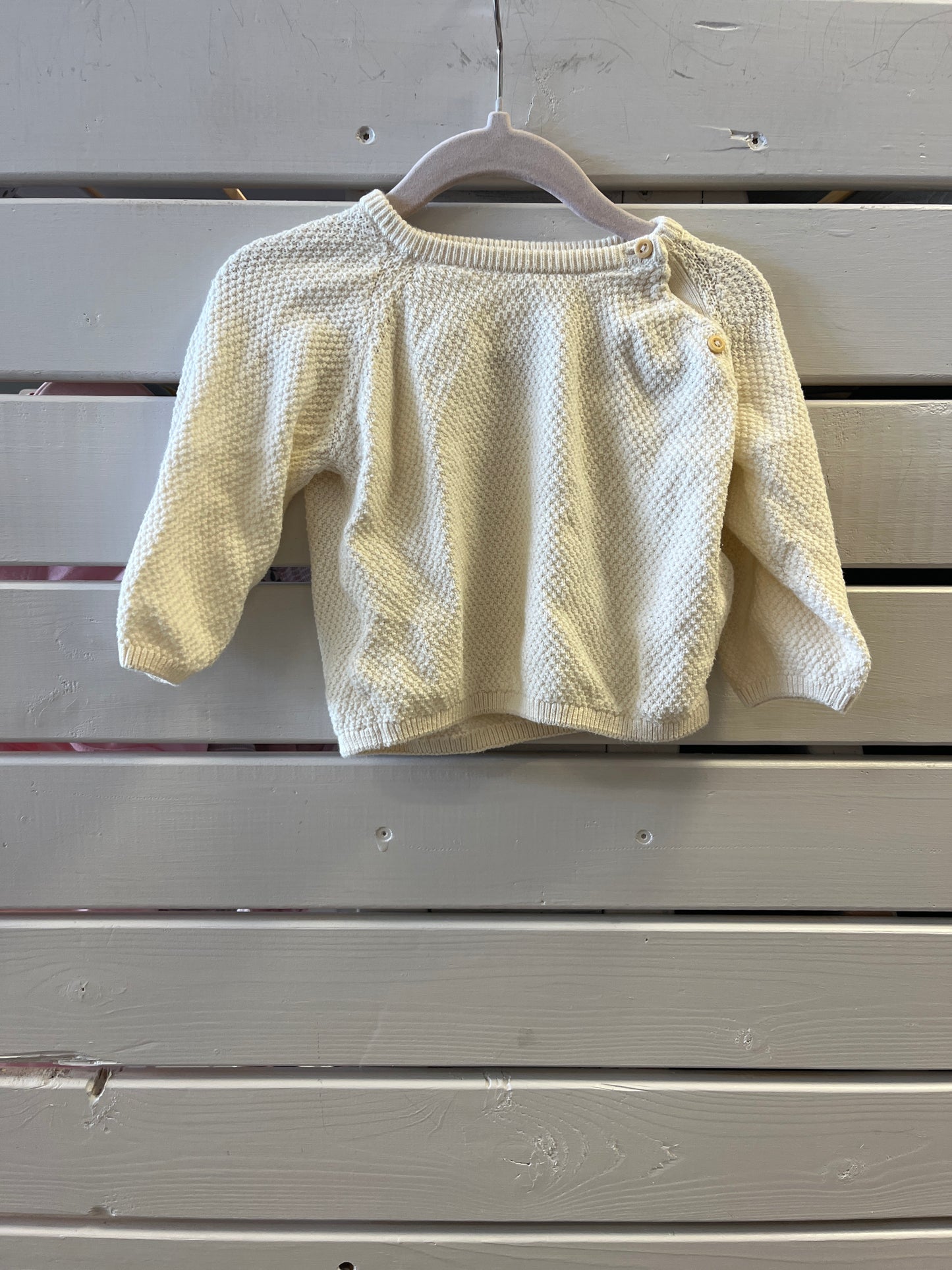 H&M hvít peysa 74