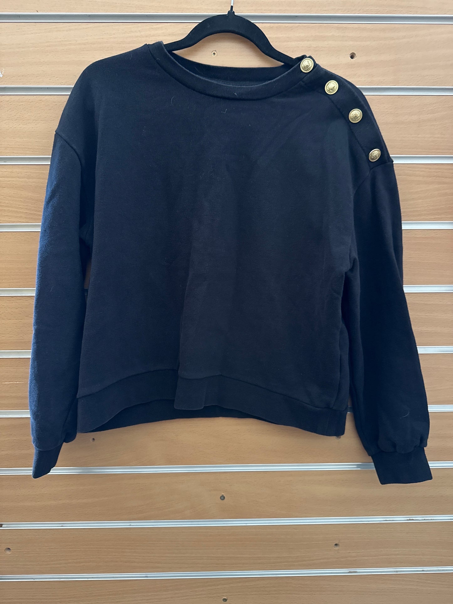 H&M svört peysa M