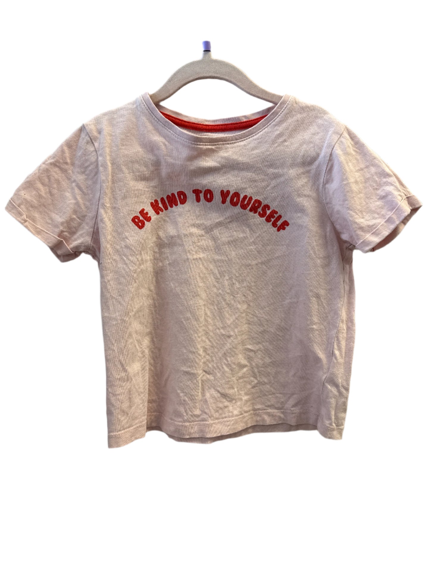 Primark bleikur stuttermabolur 128