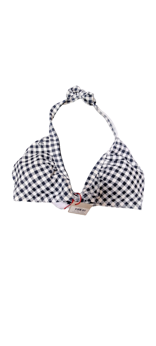 Köflóttur bikini toppur