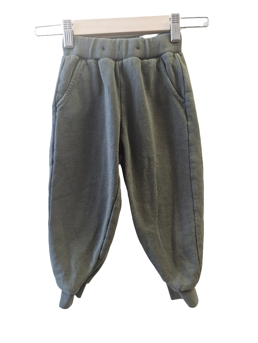Lindex grænar joggingbuxur 92