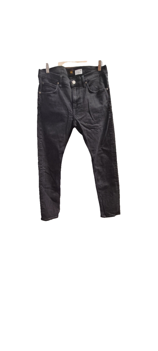 Lee gallabuxur svartar 32/30