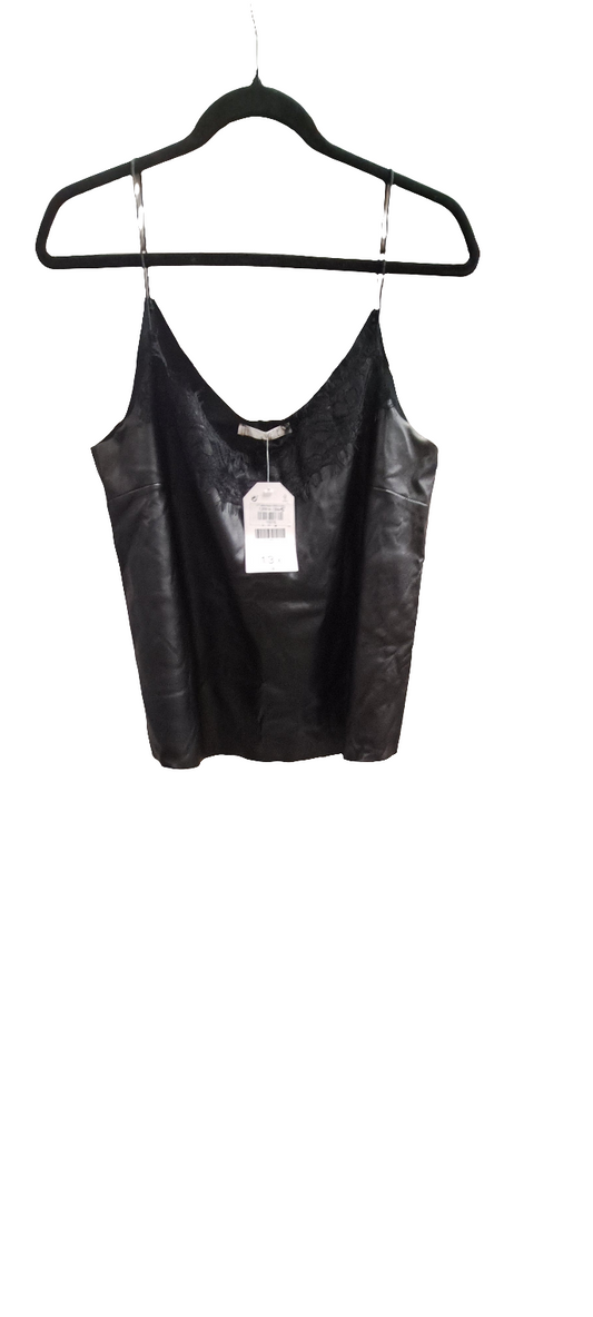 LFT pleðurtoppur NÝR m miða L