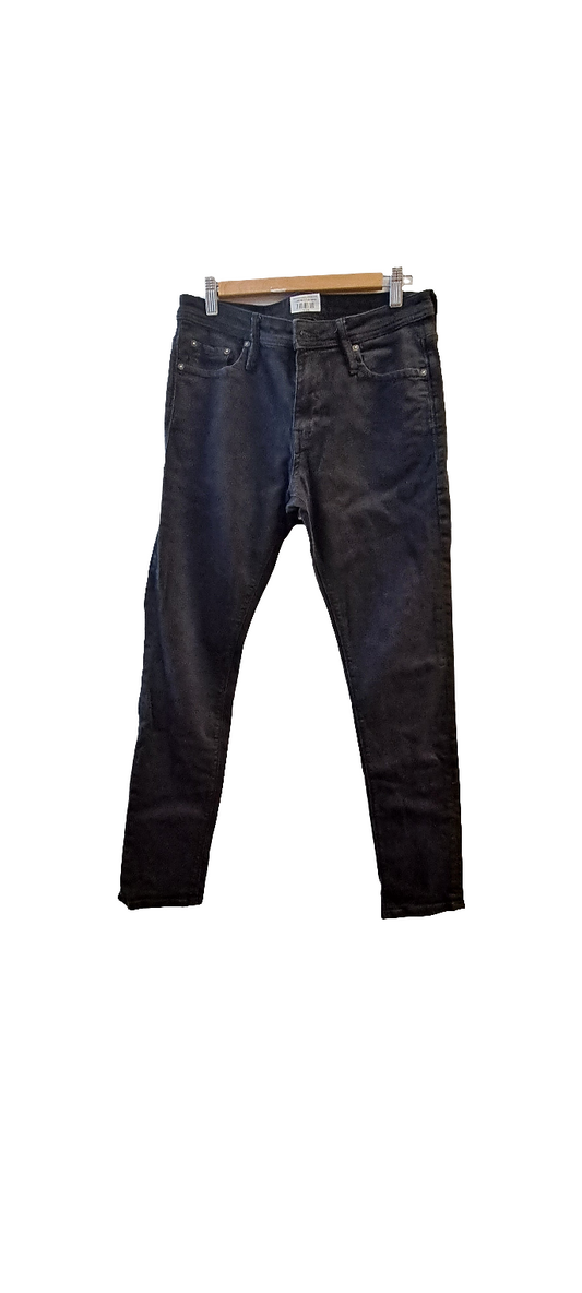 Jack&Jones svartar gallabuxur 31/32