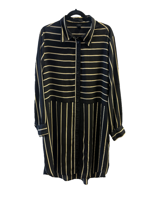 Lindex skyrtukjóll XL