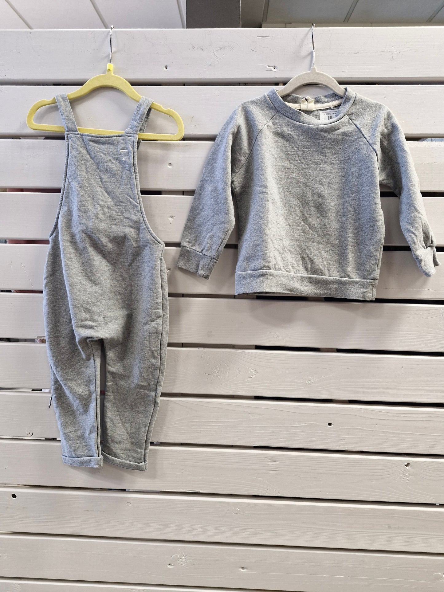 GreyLabel smekkbuxur+peysa 86-98