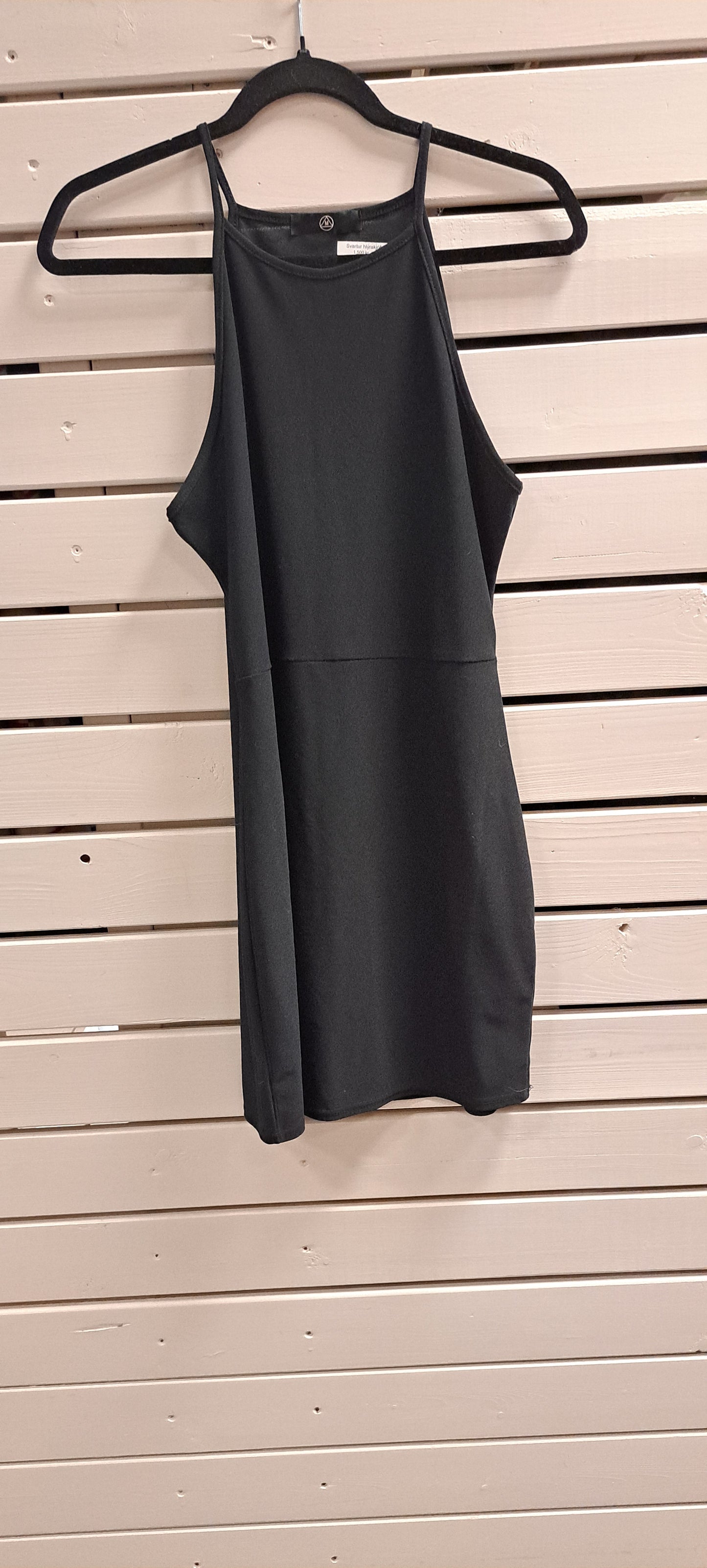 Svartur hlýrakjóll12