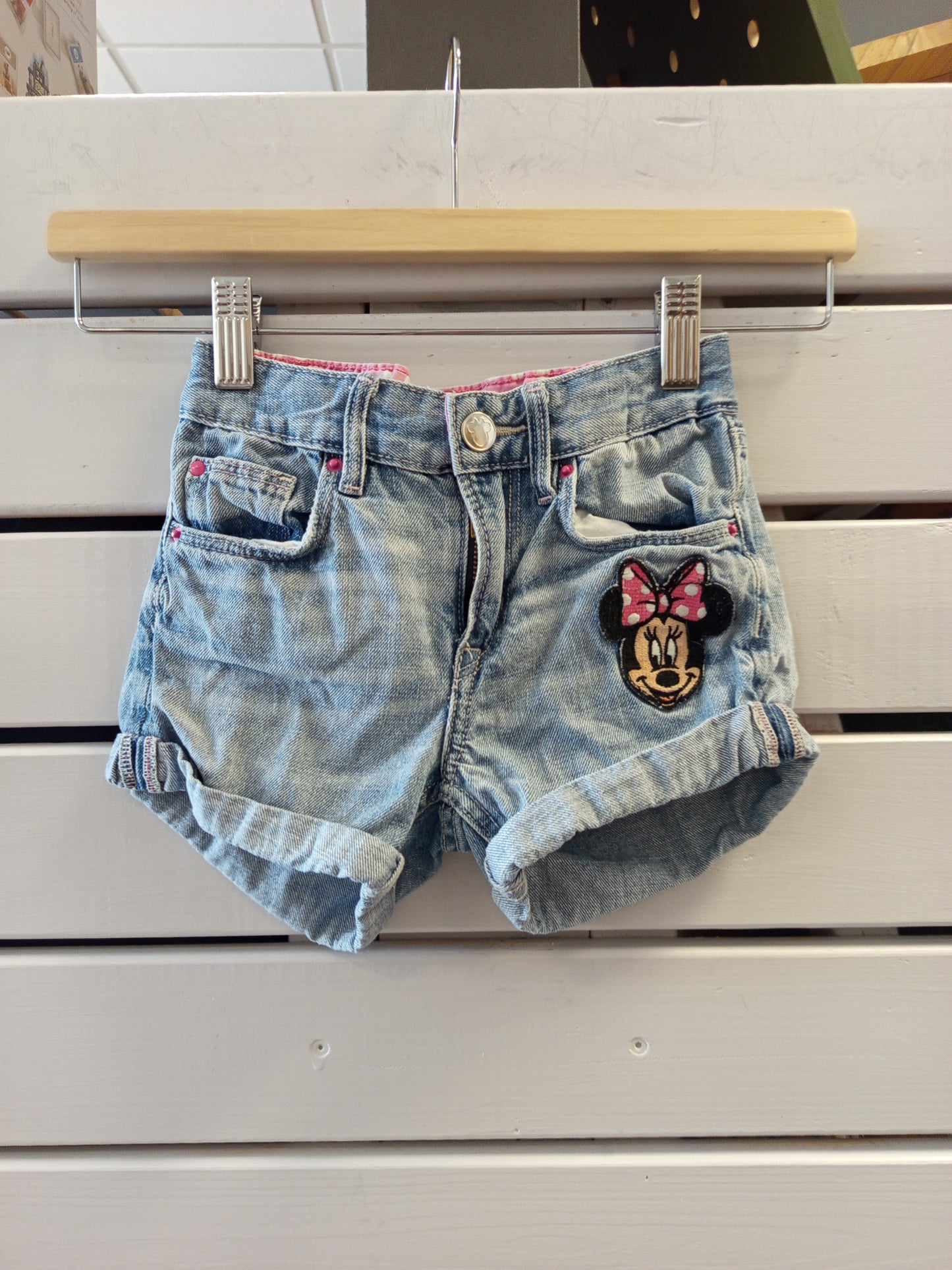 Denim stuttbuxur116