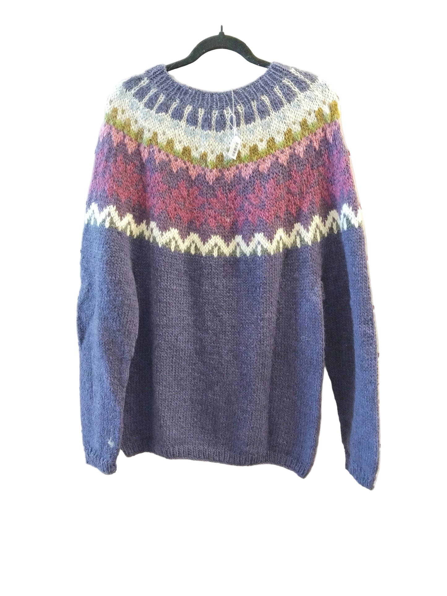 Ullarpeysa fjólublá M/L NÝ