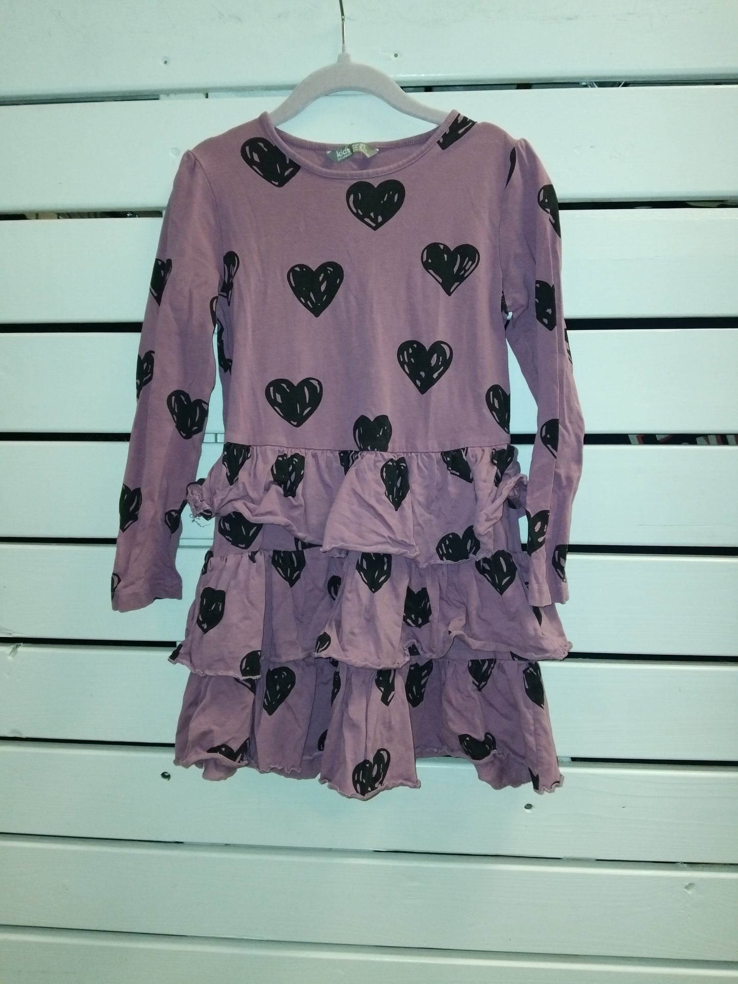 Lindex kjóll m hjörtum122