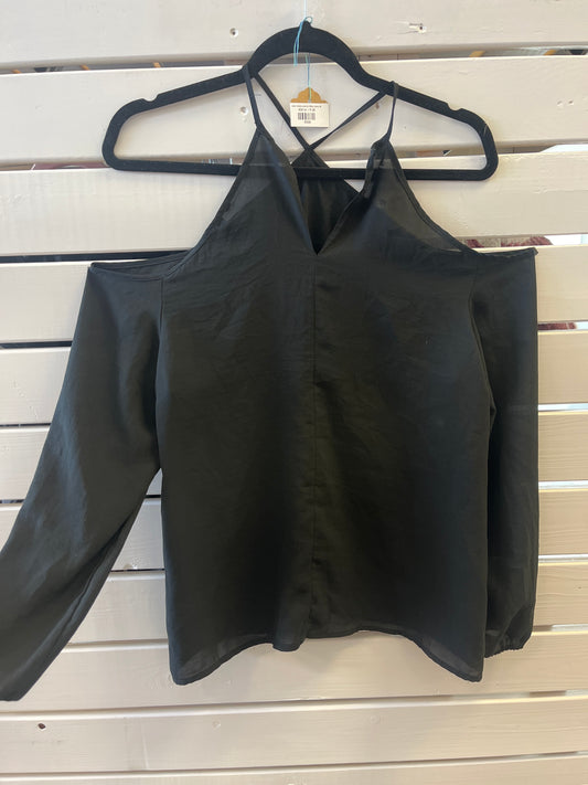 vera moda svartur léttur bolur M