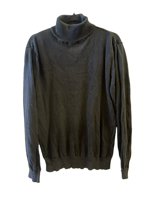 Svartur turtle neck L