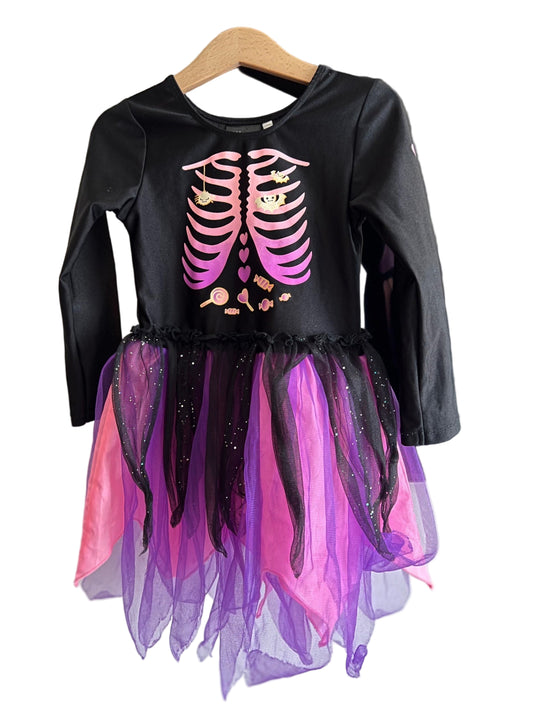 Skeleton dress 98/104