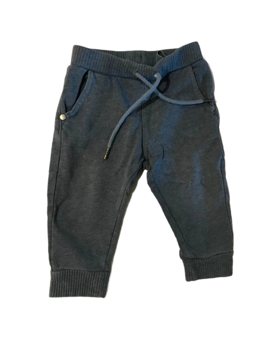 Bláar joggingbuxur pomp de lux