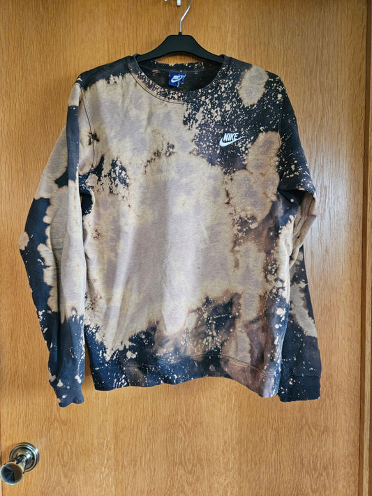 L Nike peysa brún/svört