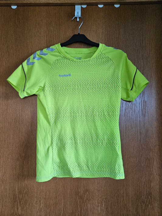 164 Hummel íþróttabolur neon