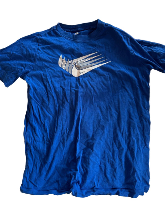 Nike stuttermabolur blár st:L
