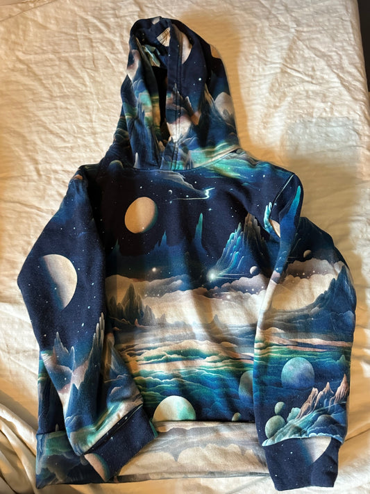 Lindex hettupeysa 134/140, 8-10 ára