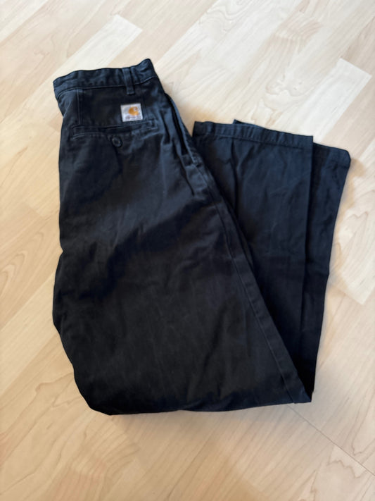 Carhartt buxur svartar 28